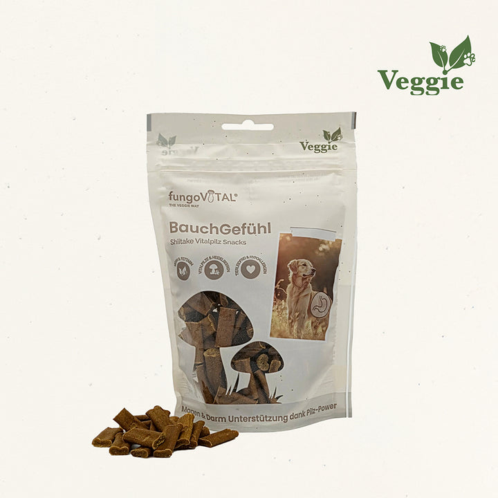 Produktbild fungoVITAL BauchGefühl, Shiitake-Vitalpilz-Snack für Hunde