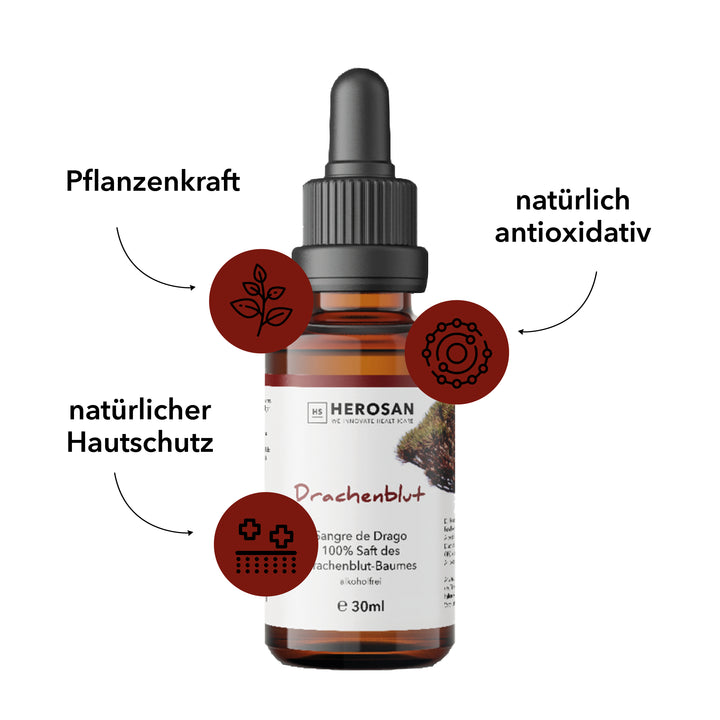 Drachenblut by HEROSAN 30 ml im Überblick: Merkmale des Baumharzes