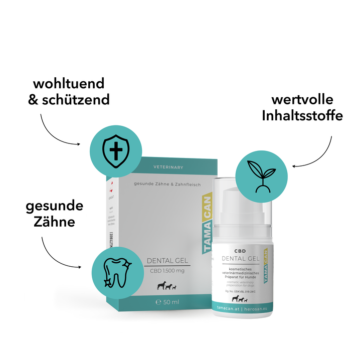TAMACAN CBD Dental Gel im Überblick: Merkmale des Zahnpflegegels