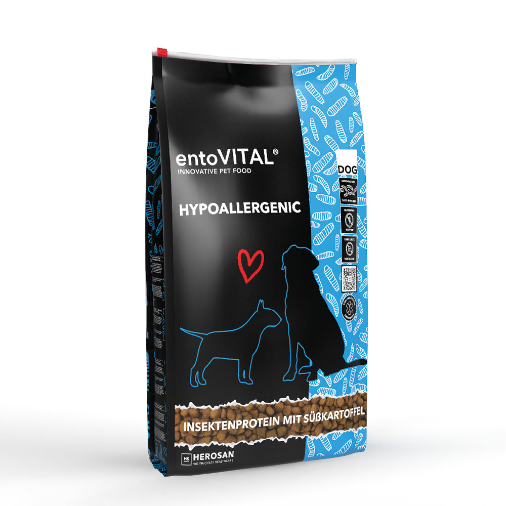 Testbox Hund Hypoallergen: entoVITAL DOG HYPOALLERGENIC